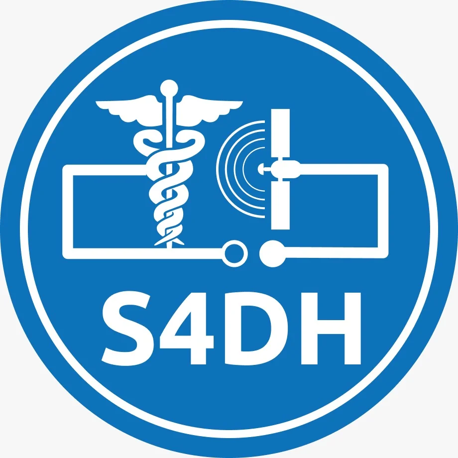 Modern technology workspace with digital dashboards at S4DH Technologies